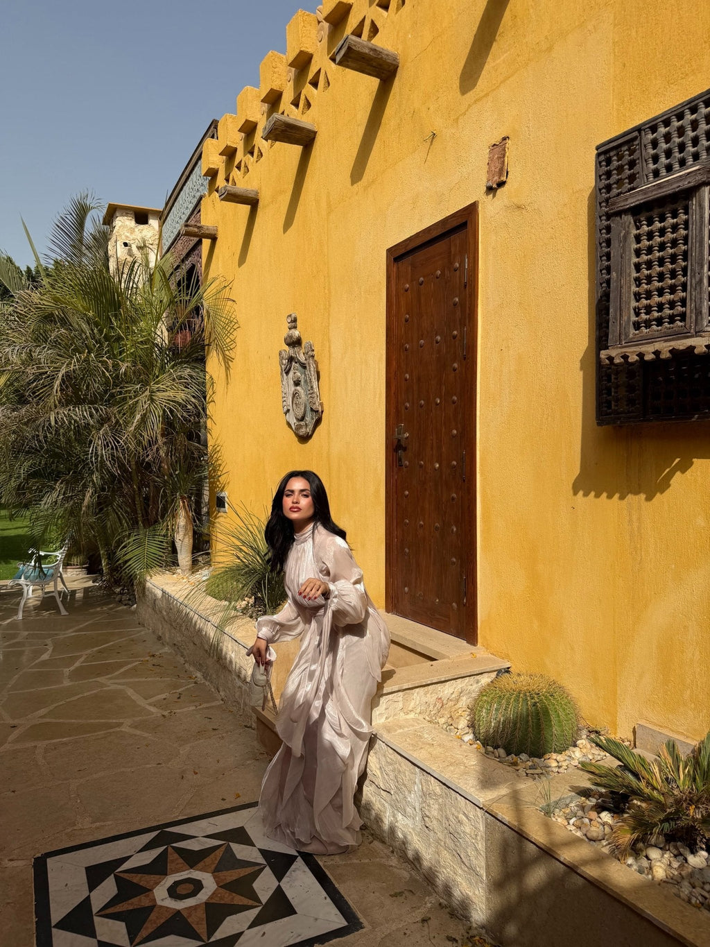 Robe Arabella Beige