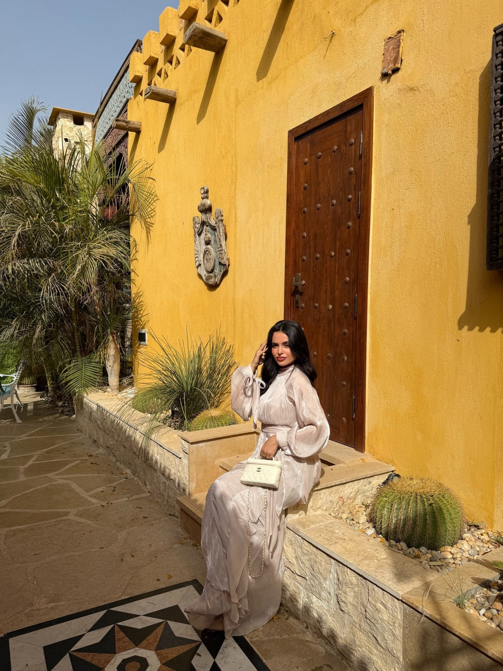 Robe Arabella Beige