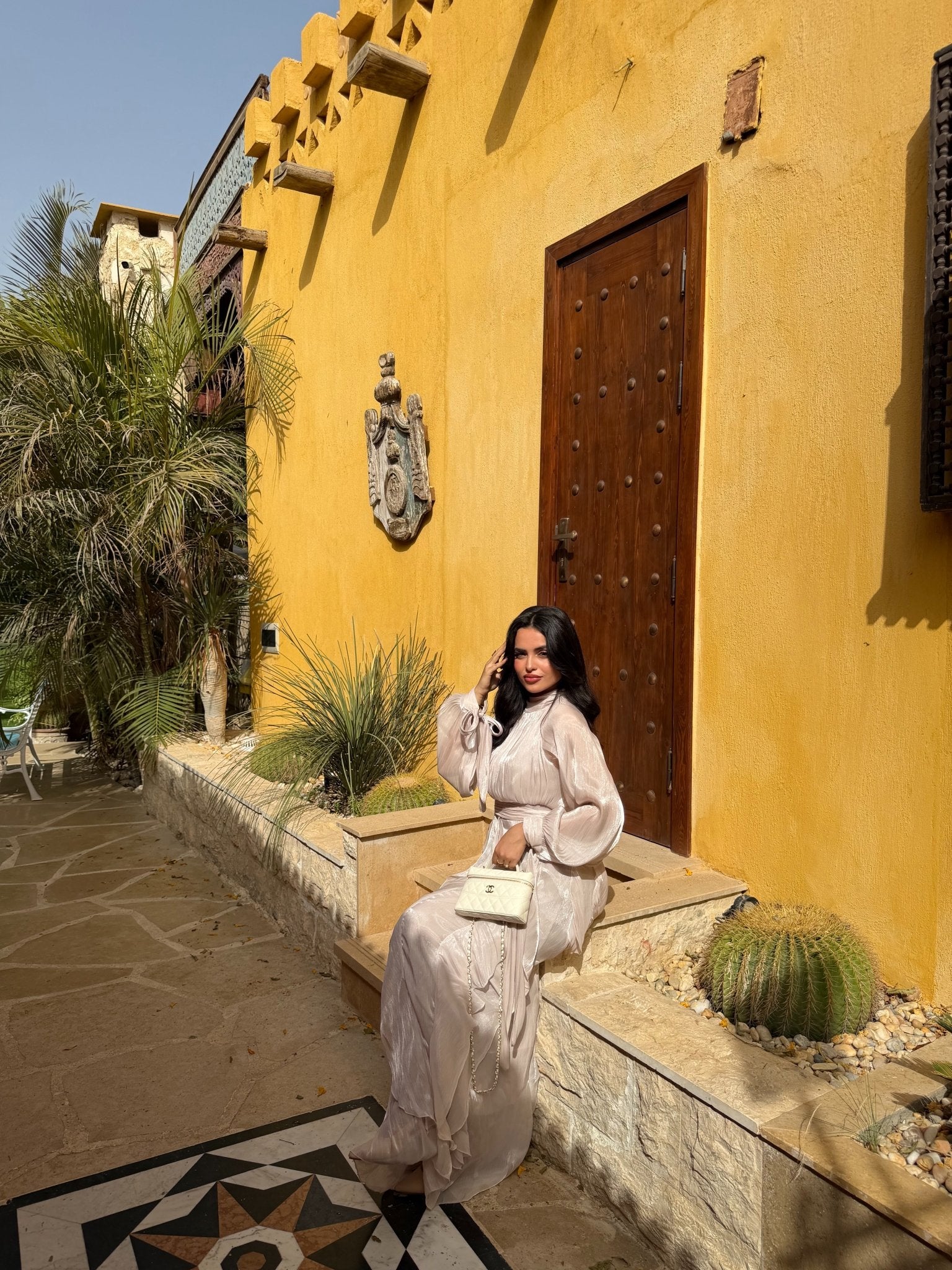 Robe Arabella Beige