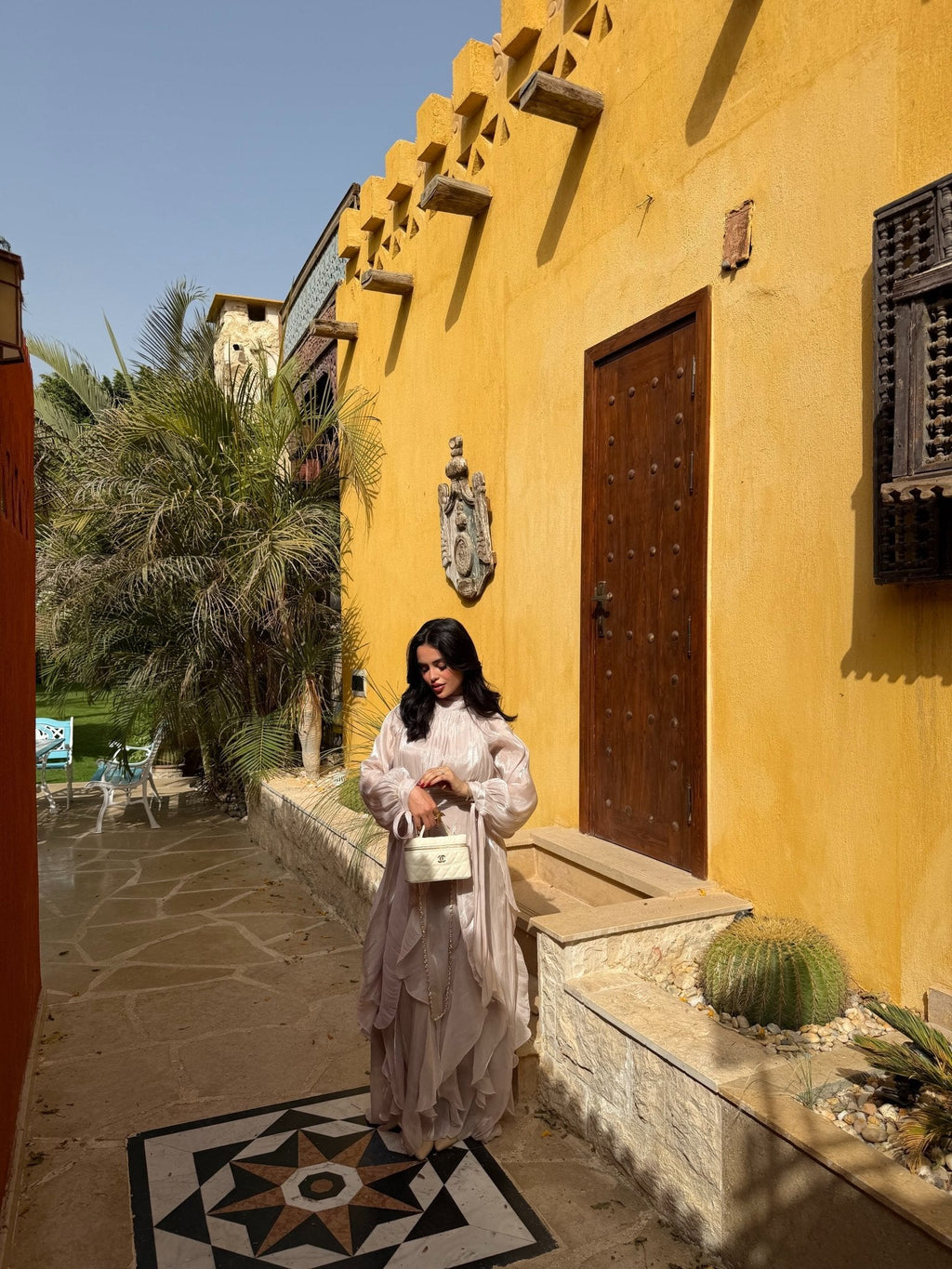 Robe Arabella Beige