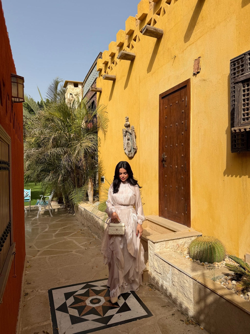 Robe Arabella Beige
