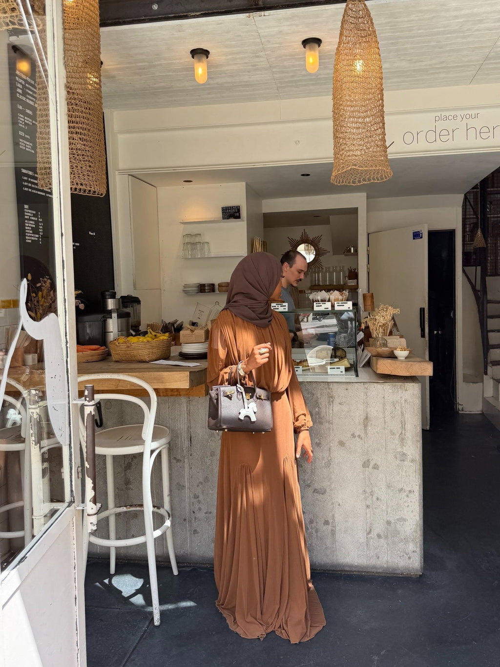 Robe Constance - Marron