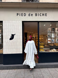 Robe Leyna - Blanc
