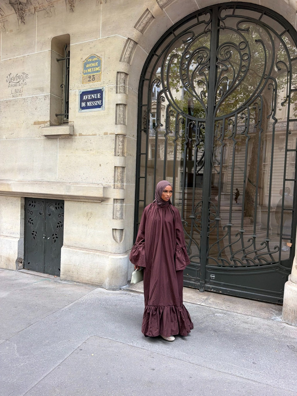 Robe Leyna - Chocolat