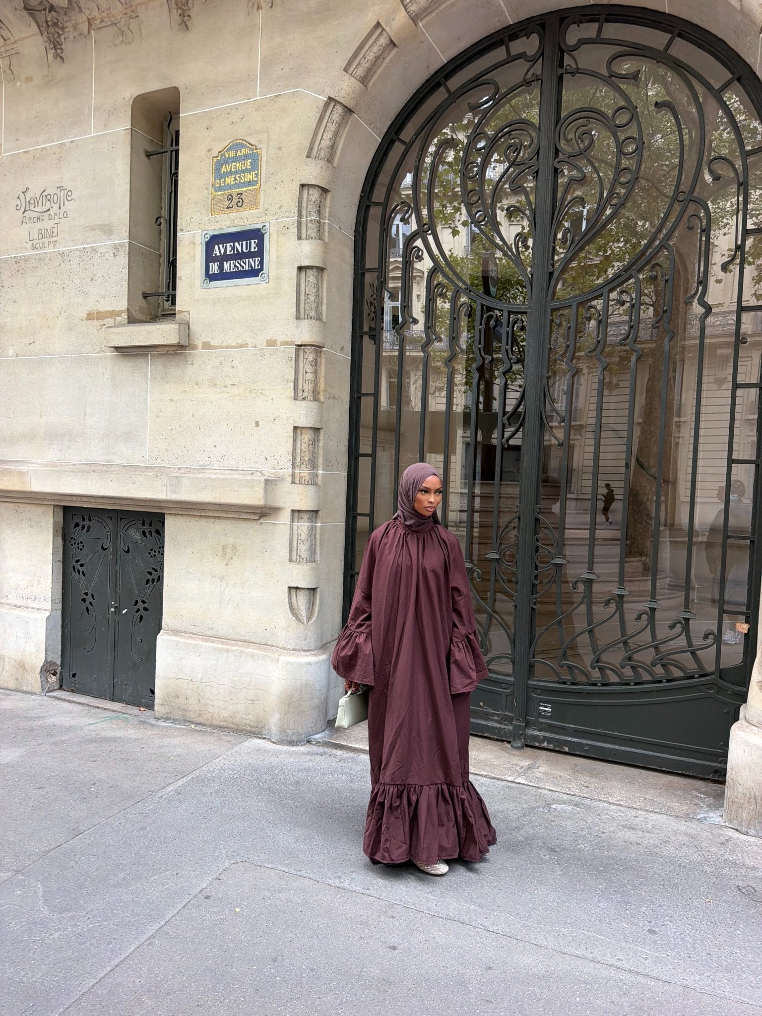 Robe Leyna - Chocolat