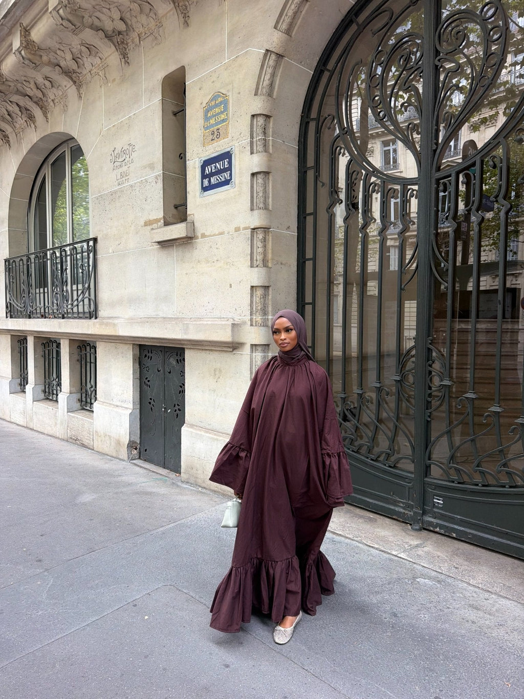 Robe Leyna - Chocolat