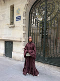 Robe Leyna - Chocolat