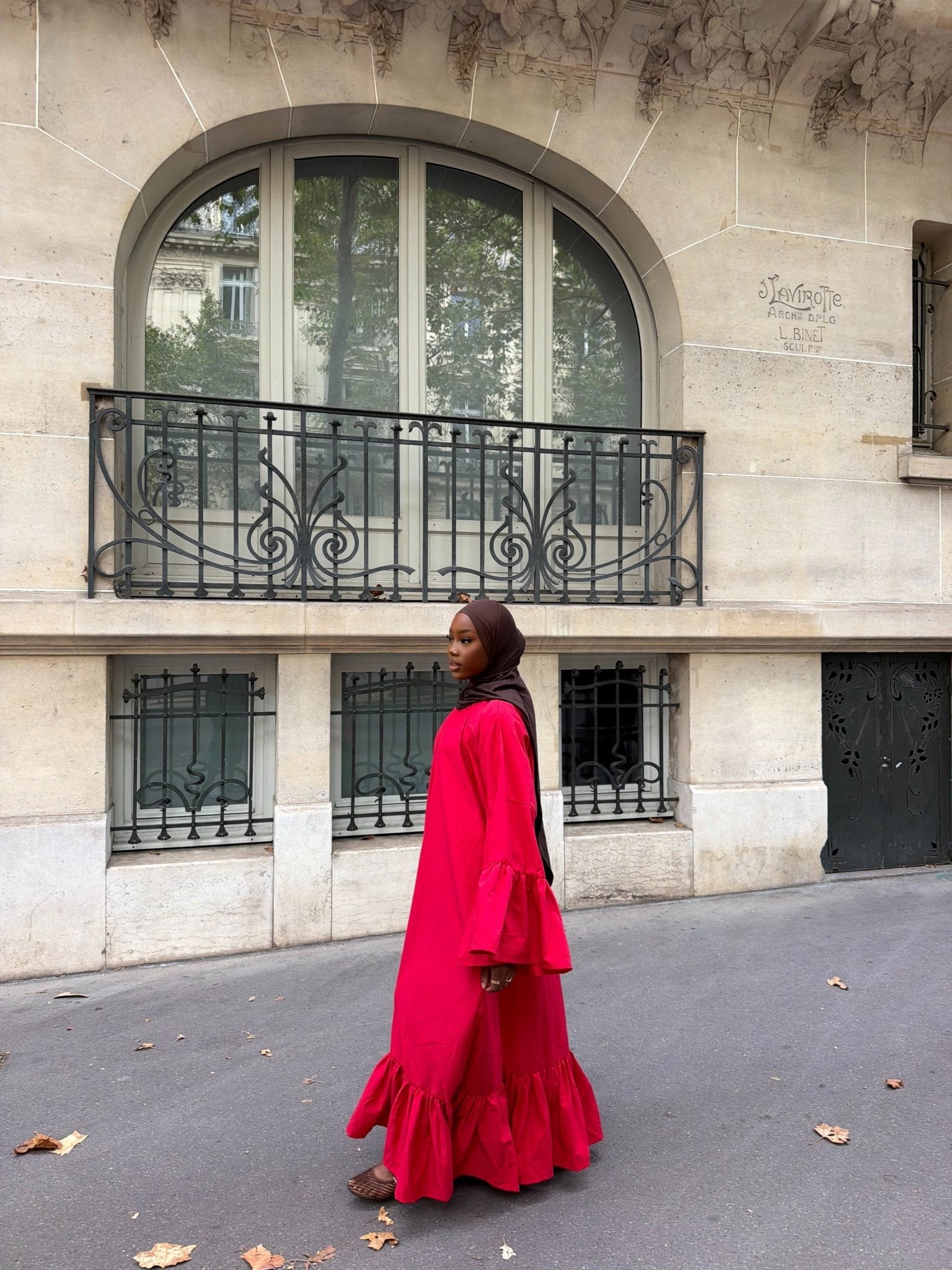 Robe Leyna - Rouge