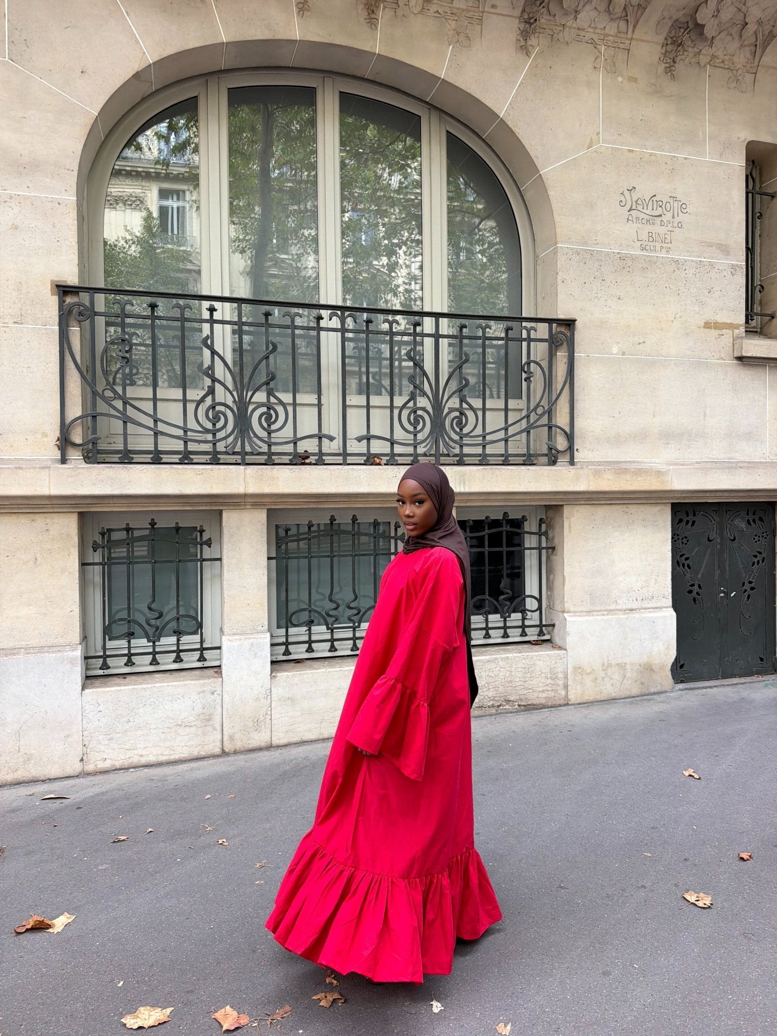 Robe Leyna - Rouge