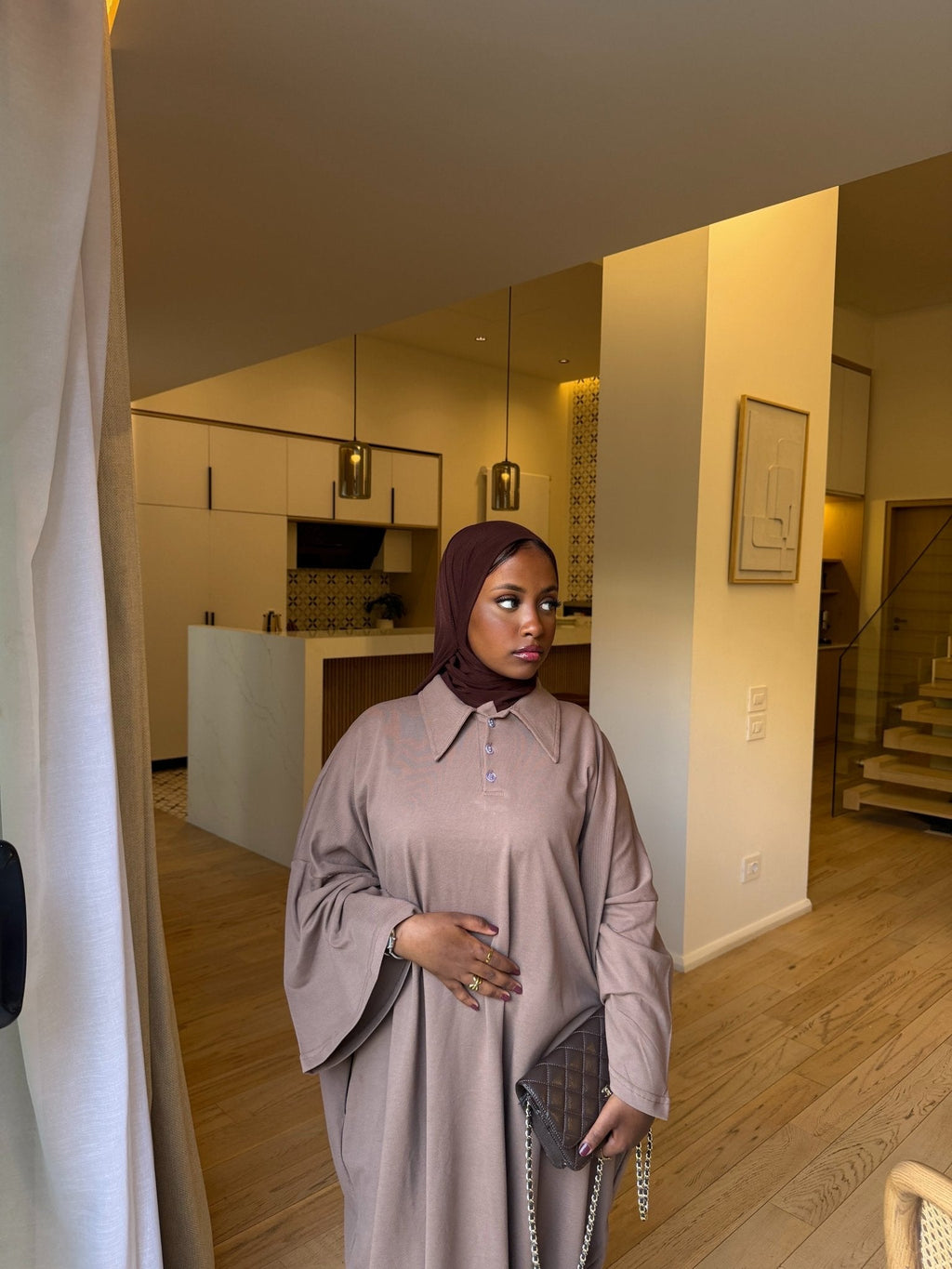 Robe Polo Siena Marron