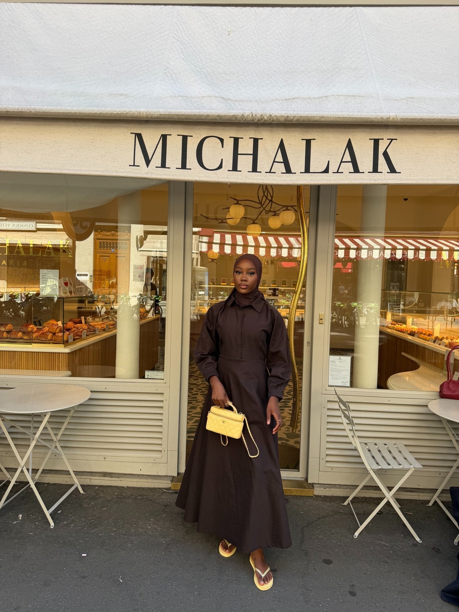 Robe Santorini Chocolat