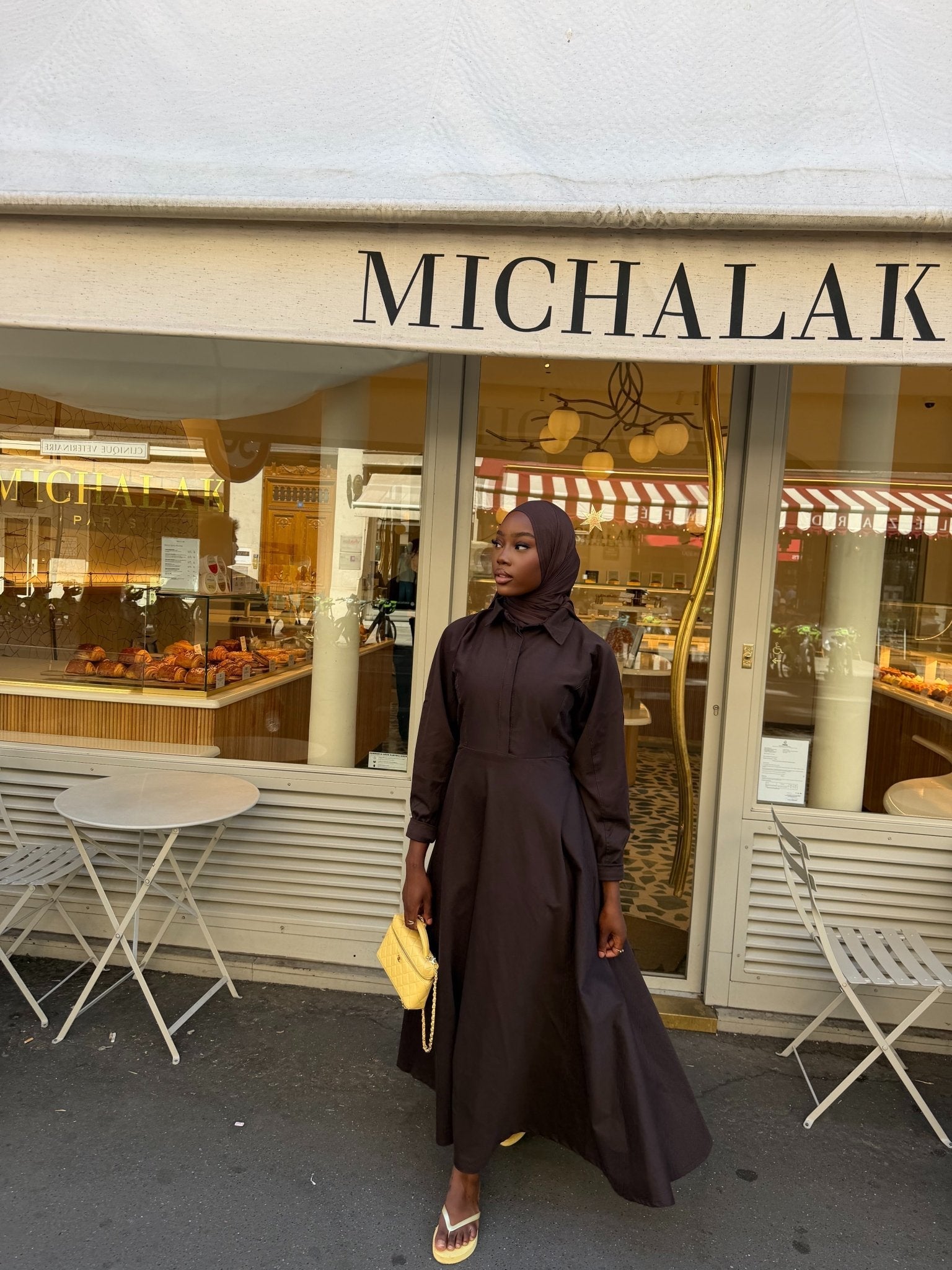 Robe Santorini Chocolat