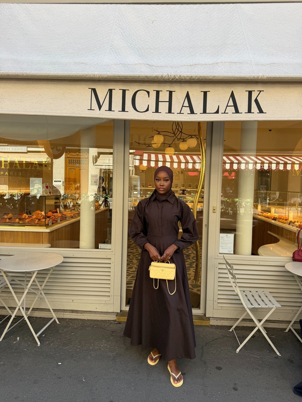 Robe Santorini Chocolat