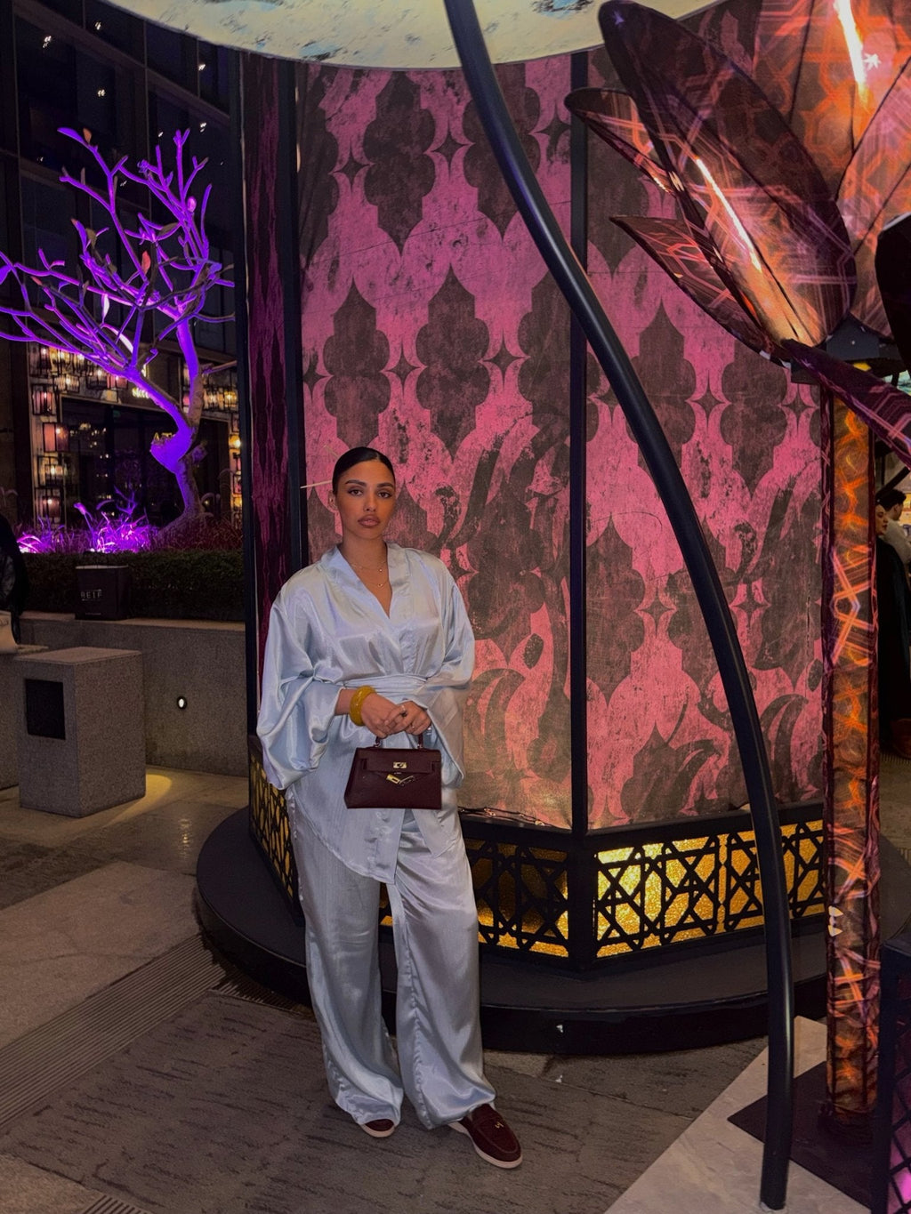Set Kimono Occident Bleu