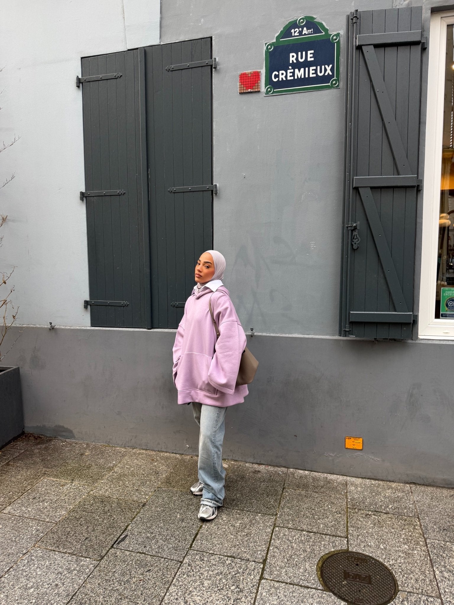 Sweat Oversize Naïla Lila