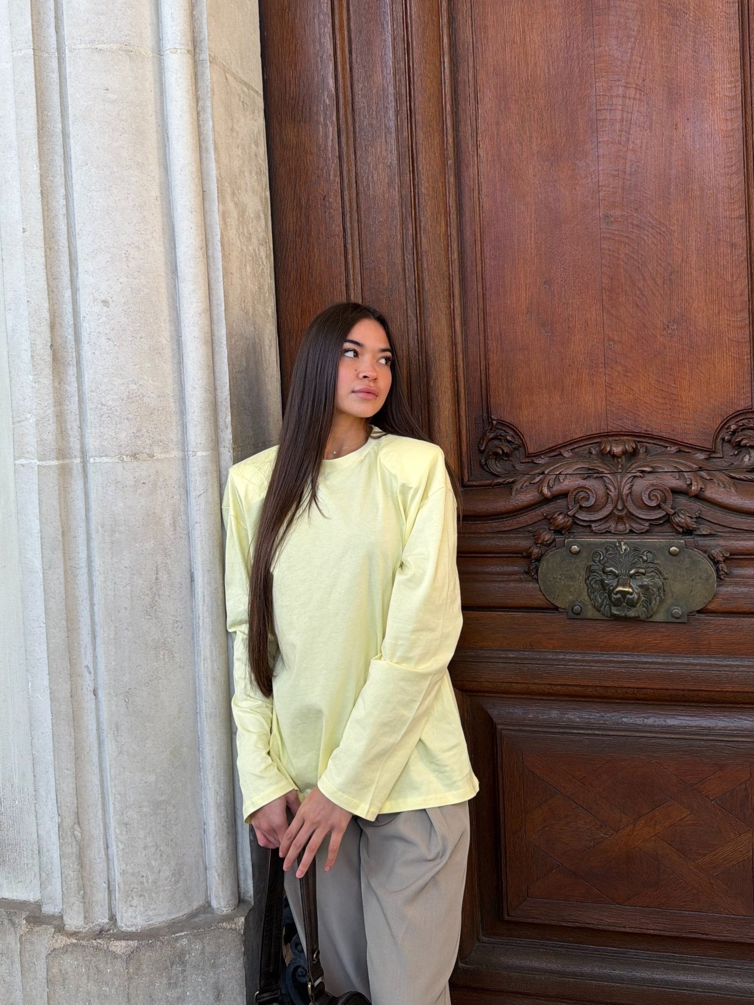 Pantalon à Pince Vinci Taupe