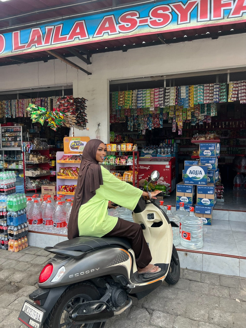 T-shirt Oversize  Inaya Vert Anis