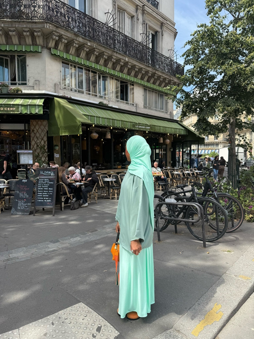 T-shirt Oversize Vieux Vert