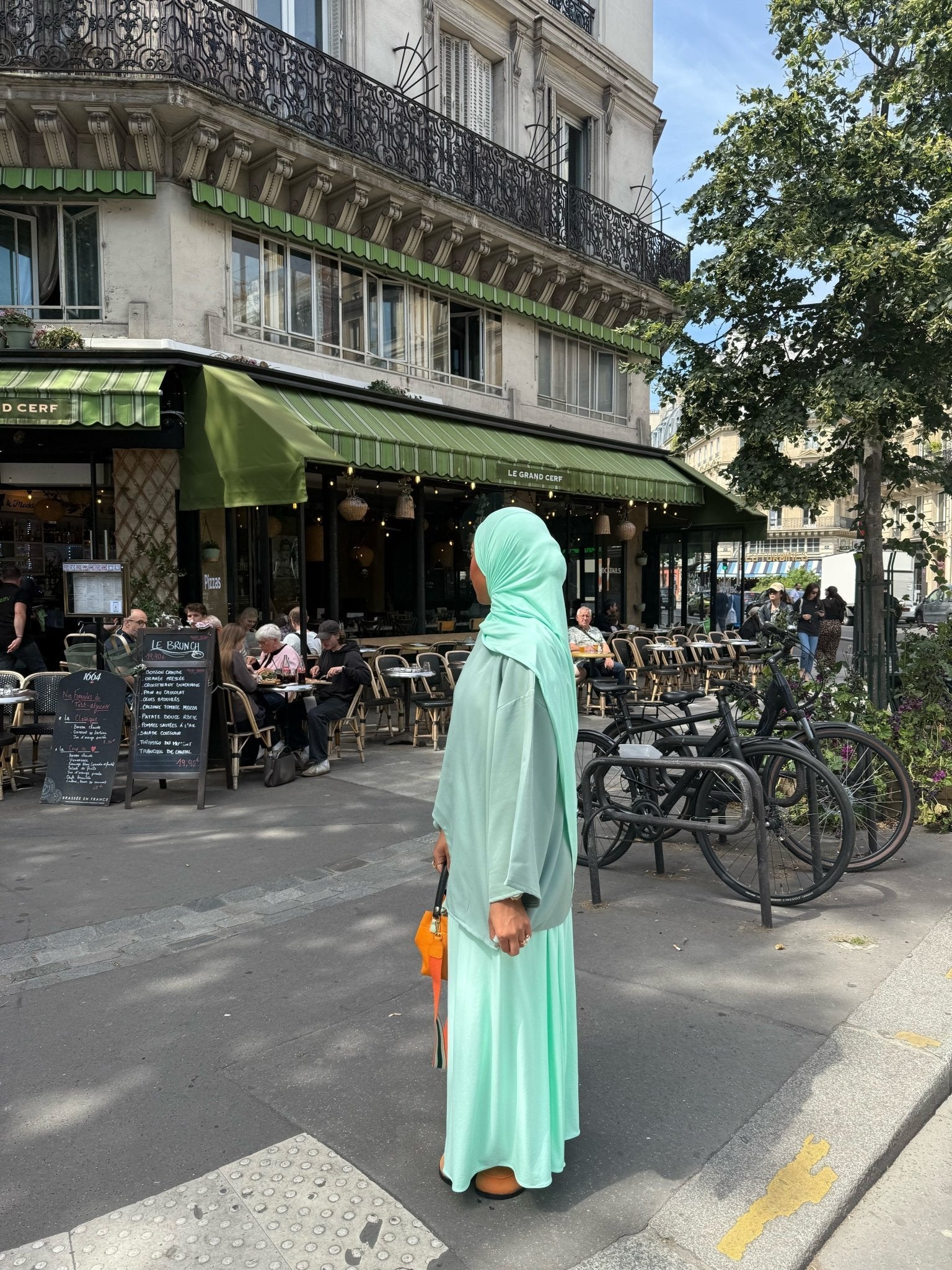 T-shirt Oversize Vieux Vert