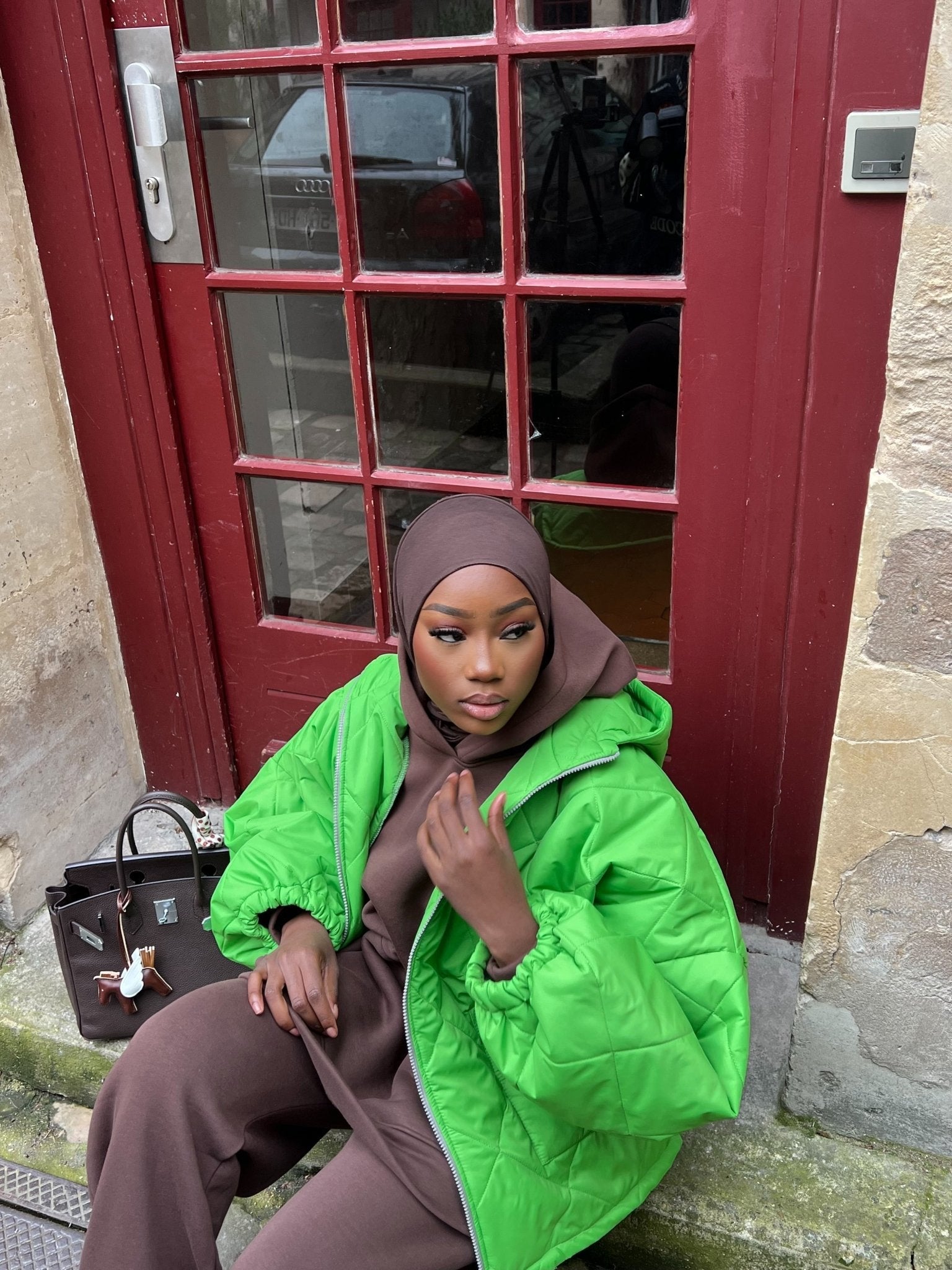 Veste Matelassé Ohio Vert Lime