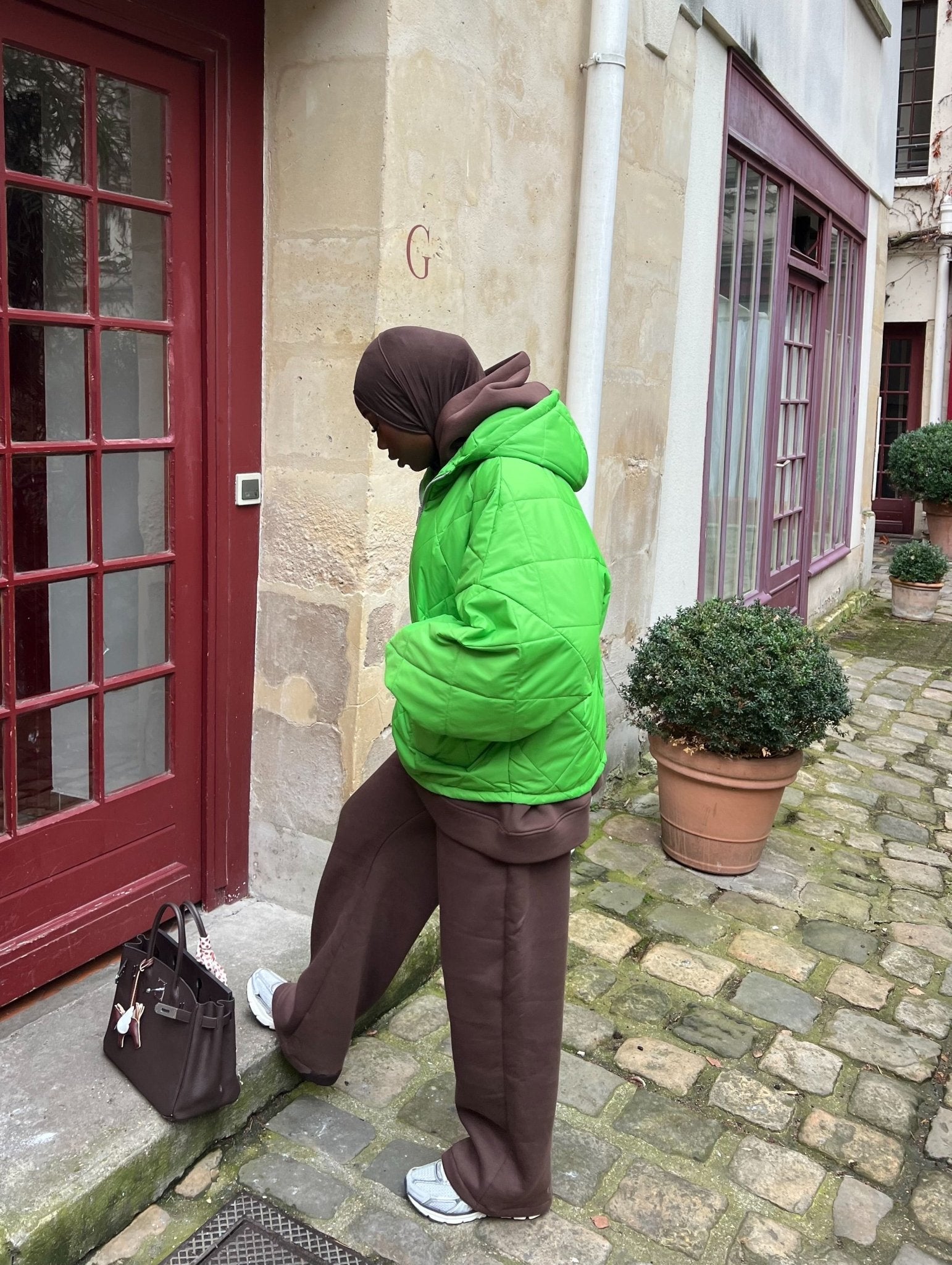 Veste Matelassé Ohio Vert Lime