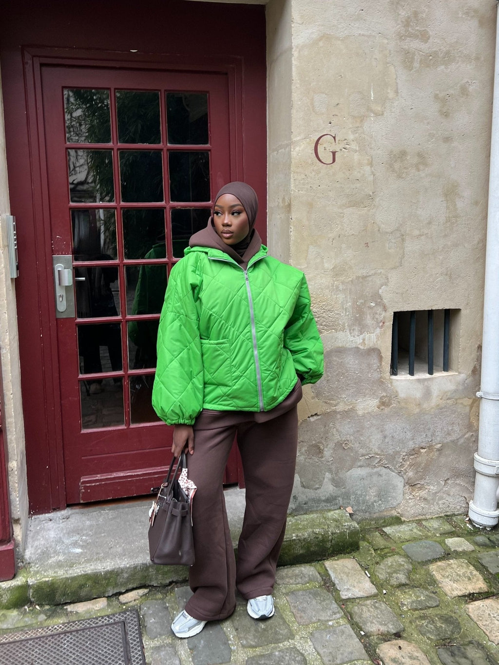 Veste Matelassé Ohio Vert Lime