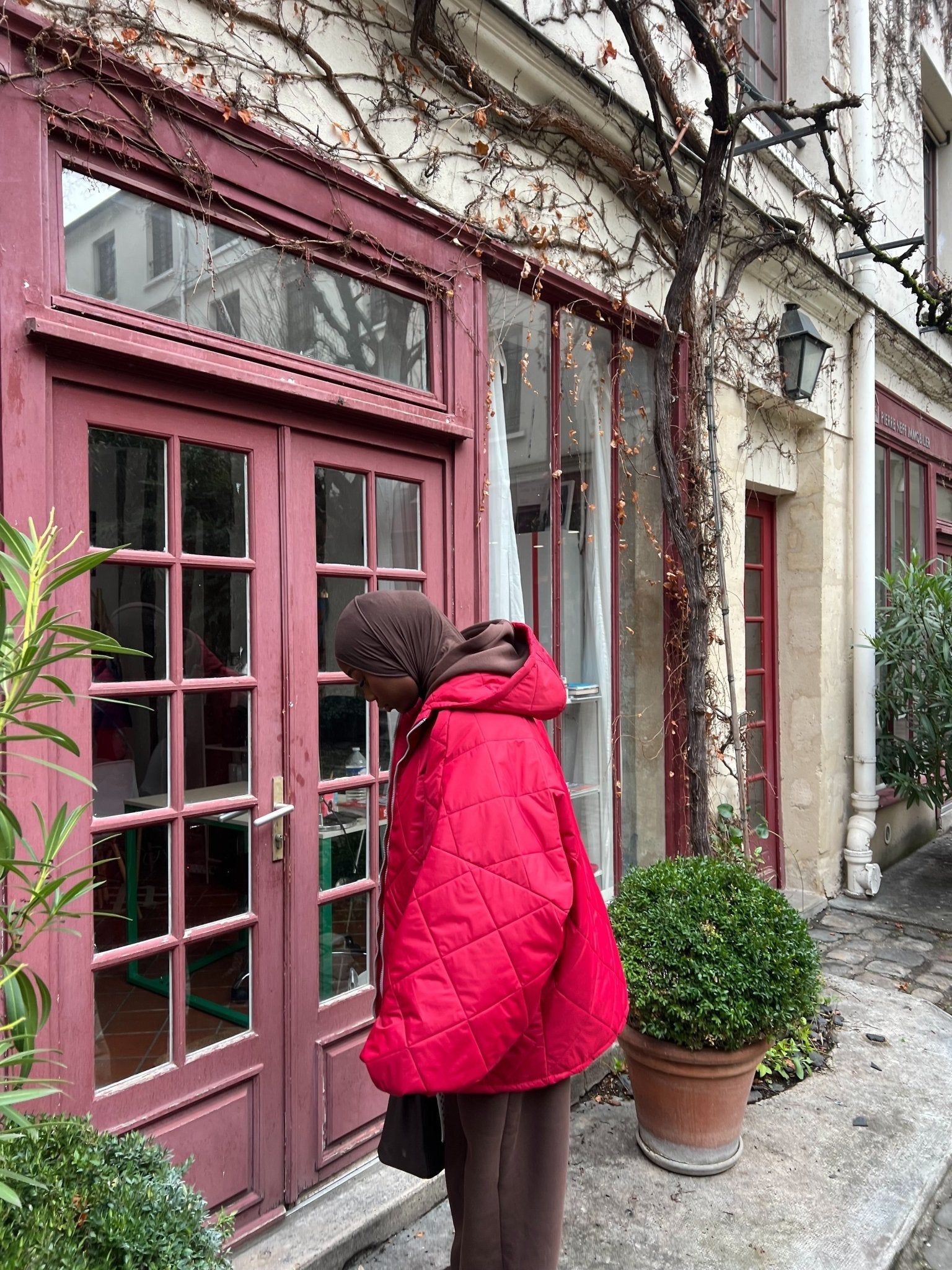 Veste Matelassé Rouge Ohio